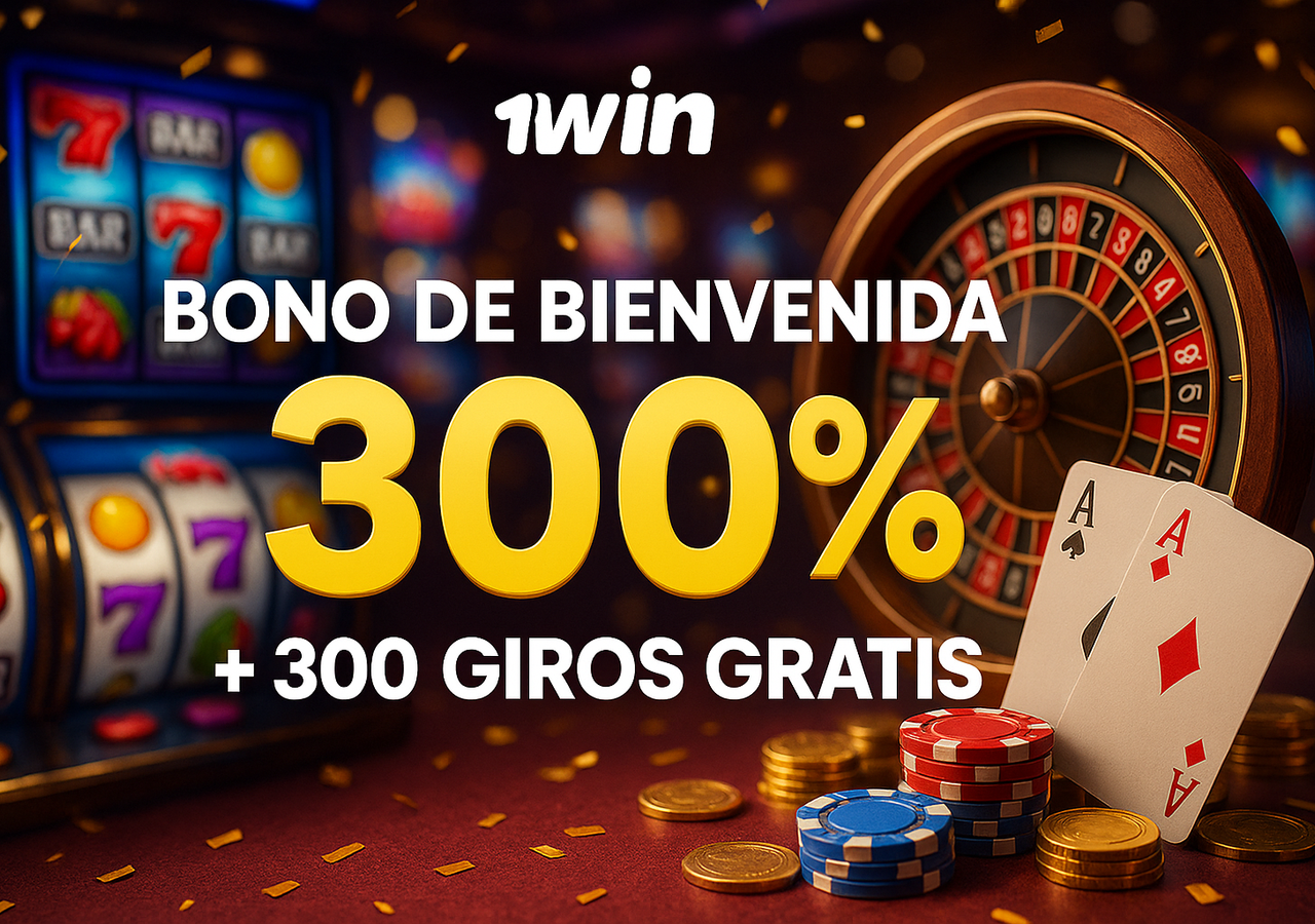 Oferta de 300 giros gratis Bono de bienvenida 300% más 300 giros gratis